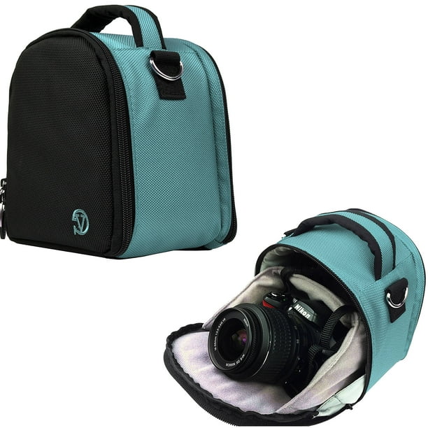 for Olympus FE Point and Shoot Digital Camera Green Premium Laurel Shoulder Carrying Bag with Extra Pockets for Olympus FE Point and Shoot Digital Camera Green Premium Laurel Shoulder Carrying Bag with Extra Pockets